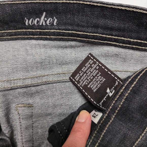 7 For All Mankind Womens Rocker Jeans - Picture 10 of 12
